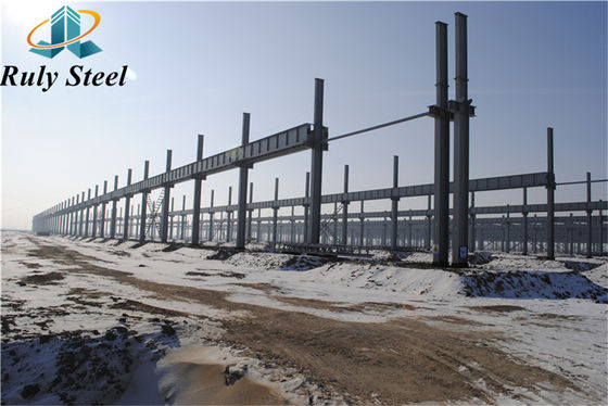 Entrepôt de structures en acier à grande échelle Parc industriel préfabriqué