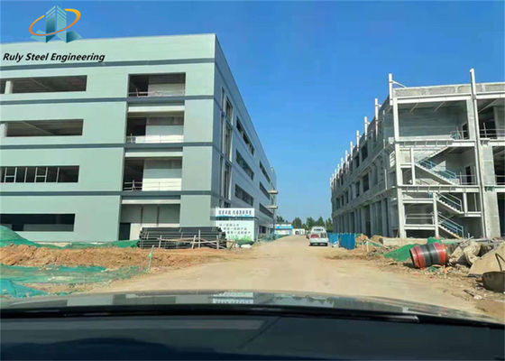 Structure d'hôtel en acier préfabriqué à plusieurs étages Q235B Q355B