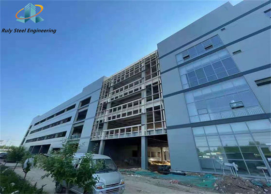 Structure d'hôtel en acier préfabriqué à plusieurs étages Q235B Q355B
