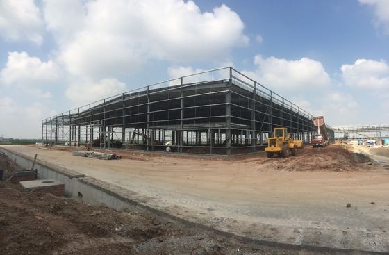 Q235B Construction de structures en acier Ingénieur du bâtiment entrepôt de stockage de métaux