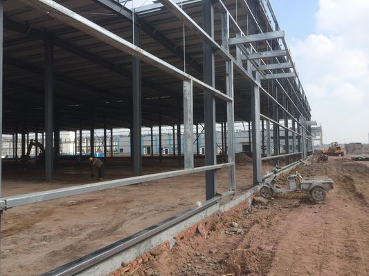 Construction de bâtiments en acier métallique