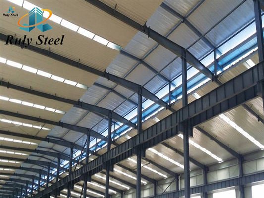 Construction de structures en acier sur mesure Acier à section H préfabriqué