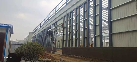 Construction de bâtiments préfabriqués de structure en acier préfabriquée