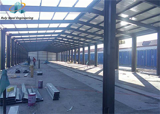 Construction Construction préfabriquée préfabriquée personnalisée bâtiment de structure en acier avec atelier de parois