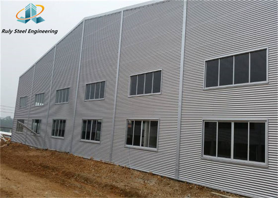 Préfabriqué industriel galvanisé/peint/préfabriqué bâtiment de structure en acier galvanisé atelier modulaire