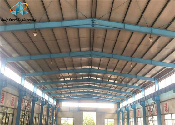Structure d'acier ultra-durable et étendue pour le stockage à grande échelle Assemblage facile Atelier de structure d'acier préfabriqué