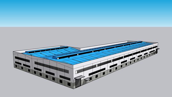 Structure en acier de construction préfabriquée de haute qualité stable