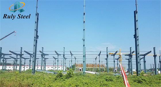 Service de construction de structures de main-d'œuvre/temps/économies de coûts situé dans l'entrepôt de Qingdao