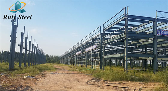 Cadre de portail personnalisé classique Structure en acier préfabriquée bâtiment entrepôt de cadre en acier