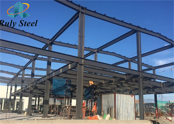 Construction de structures en acier préfabriquées sur mesure laminées à chaud avec entrepôt de certifications CE/ISO/SGS
