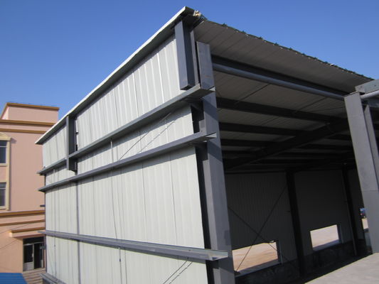 Structure en acier léger Schatten à foin pour stockage d'aliments agricoles Q235B Q355B