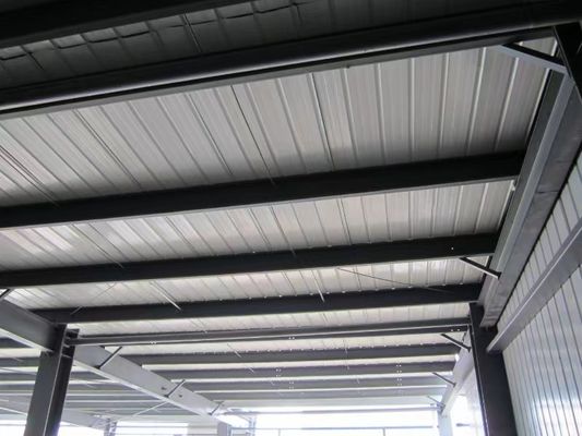 Structure préfabriquée industrielle en acier léger cadre métallique construction bâtiment entrepôt