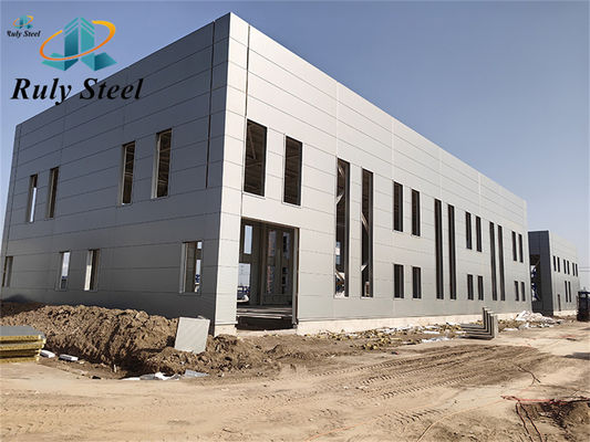 Construction de bâtiments en acier à plusieurs étages