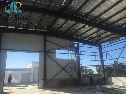 Entrepôt de construction de structures en acier galvanisé préfabriqué