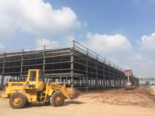 Entrepôt de construction de structures en acier galvanisé préfabriqué