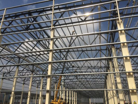 Entrepôt de construction de structures en acier galvanisé préfabriqué