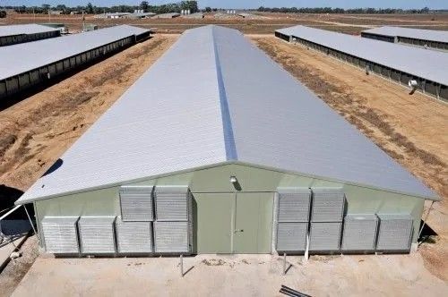 Structure préfabriquée en acier à faisceau H