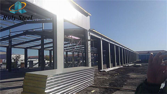 Structure préfabriquée en acier à faisceau H