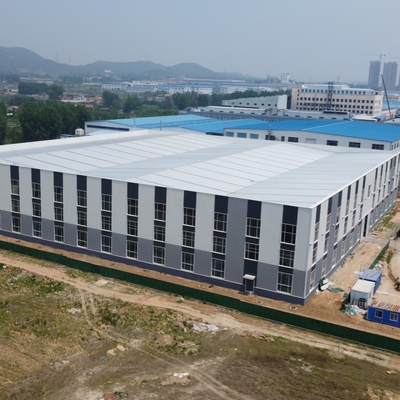 Édifices d'usine d'acier de grande portée avec norme DIN de mezzanine
