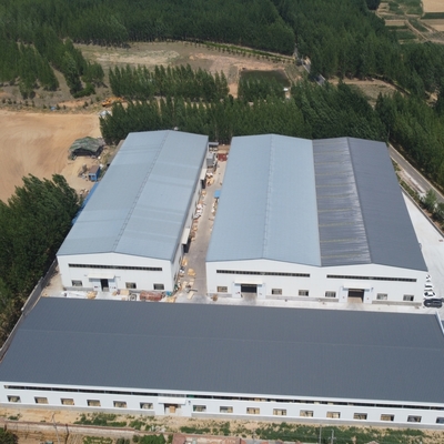 Construction préfabriquée de bâtiments d'entrepôt de structure en acier sur mesure