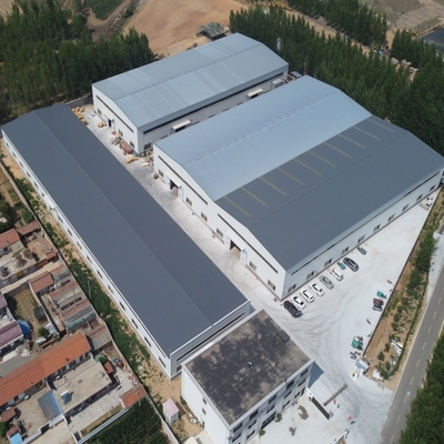 Construction préfabriquée de bâtiments d'entrepôt de structure en acier sur mesure