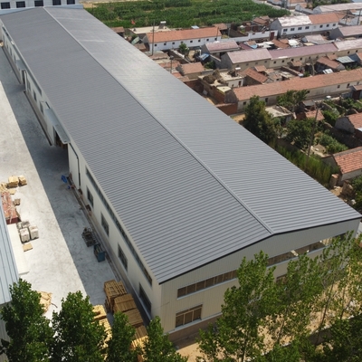 Ateliers de construction en acier préfabriqués sur mesure de grande portée certifiés CE