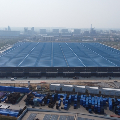 Entrepôt de structure en acier préfabriqué Q235B Q355B ASTM A36