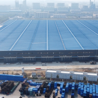 15000m2 entrepôt préfabriqué en acier pour la logistique