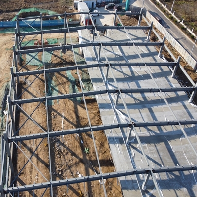 Atelier de construction en acier préfabriqué