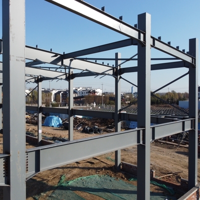 Atelier à ossature métallique préfabriquée sur mesure Q235B Q355B ASTM A36