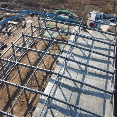 Atelier à ossature métallique préfabriquée sur mesure Q235B Q355B ASTM A36
