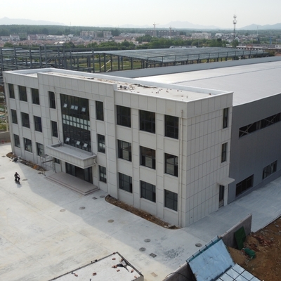Bâtiment de bureaux à ossature en acier préfabriqué à plusieurs étages