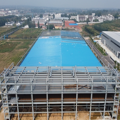 Entrepôt de structures en acier préfabriqué pour le parc industriel des machines