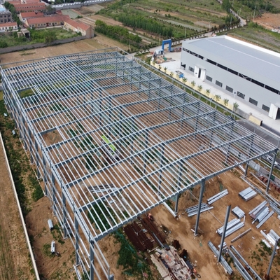Entrepôt de structures en acier préfabriqué pour le parc industriel des machines