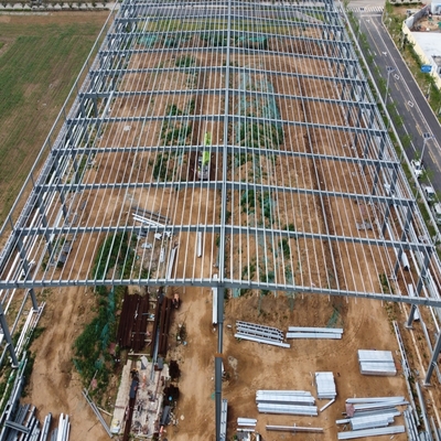 Entrepôt de structures en acier préfabriqué pour le parc industriel des machines