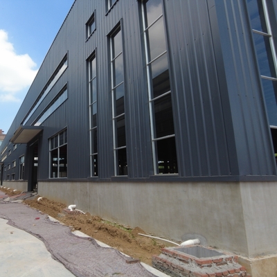 Bâtiment en structure d'acier préfabriqué avec une durée de vie de 50 ans, certifié CE