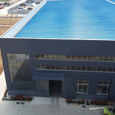 Construction préfabriquée en acier à grande portée en section H à usage industriel