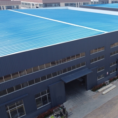 Entrepôt en acier à deux étages sur mesure avec mezzanine pour le stockage