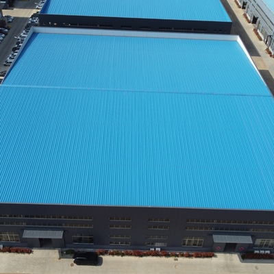 Entrepôt en acier à deux étages sur mesure avec mezzanine pour le stockage