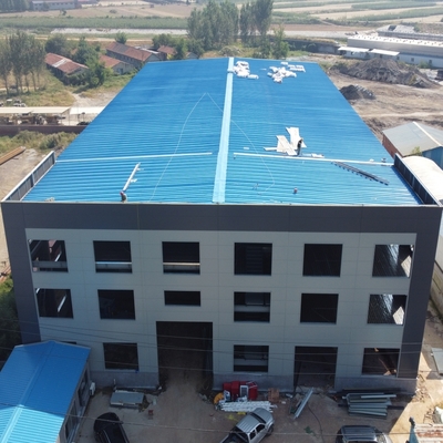 Bâtiment en structure d'acier en profilé H pour ateliers industriels et entrepôts
