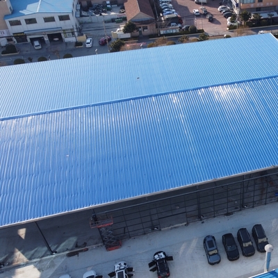 Entrepôt en structure métallique préfabriquée à plusieurs étages
