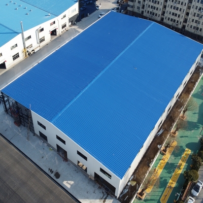 Entrepôt préfabriqué avec structure en acier galvanisé de 1,8 mm