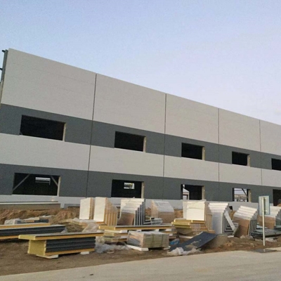 Construction de poulailler préfabriqué en acier à grande portée