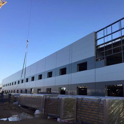 Construction de poulailler préfabriqué en acier à grande portée