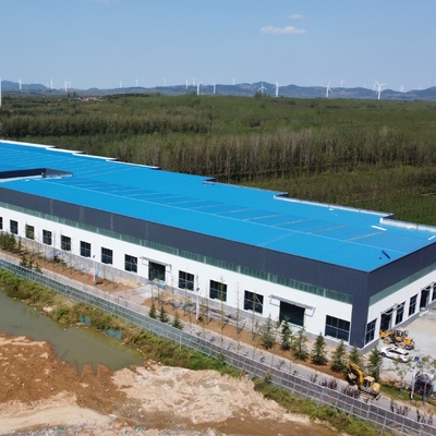 Constructions préfabriquées d'atelier de charpente en acier pour l'industrie lourde