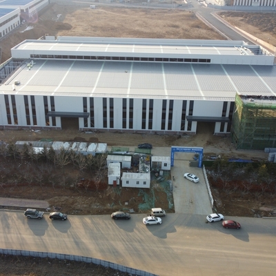 Entrepôt en acier préfabriqué à section H avec une durée de vie de 50 ans