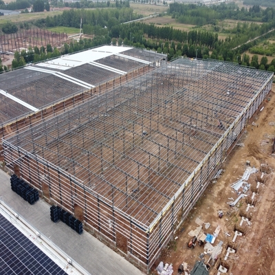 Atelier de structure en acier préfabriqué Q235B pour bâtiments industriels