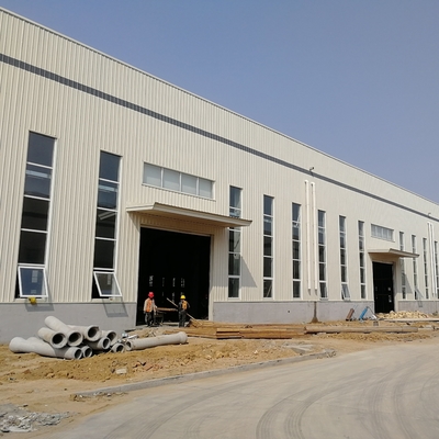 Bâtiment en structure d'acier préfabriqué sur mesure pour entrepôt, atelier, entrepôt frigorifique