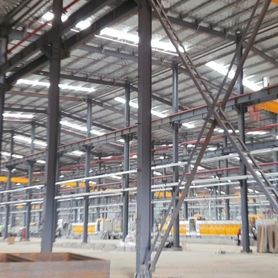Bâtiment en structure d'acier préfabriqué avec une durée de vie de 50 ans