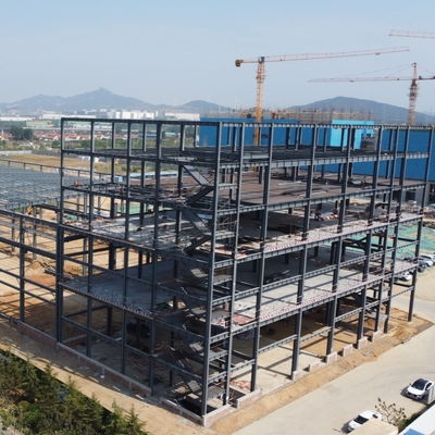 Bâtiment en structure d'acier préfabriqué sur mesure pour entrepôt et atelier